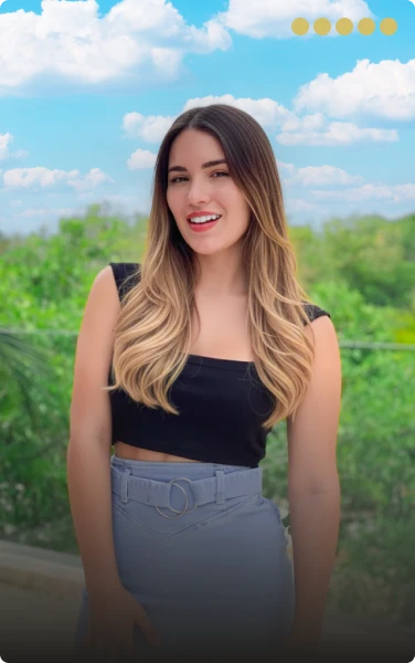 Step 5 final placement of custom dental crowns in Playa del Carmen