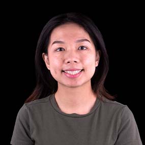 young woman showing deep dental cleaning in smile makeover